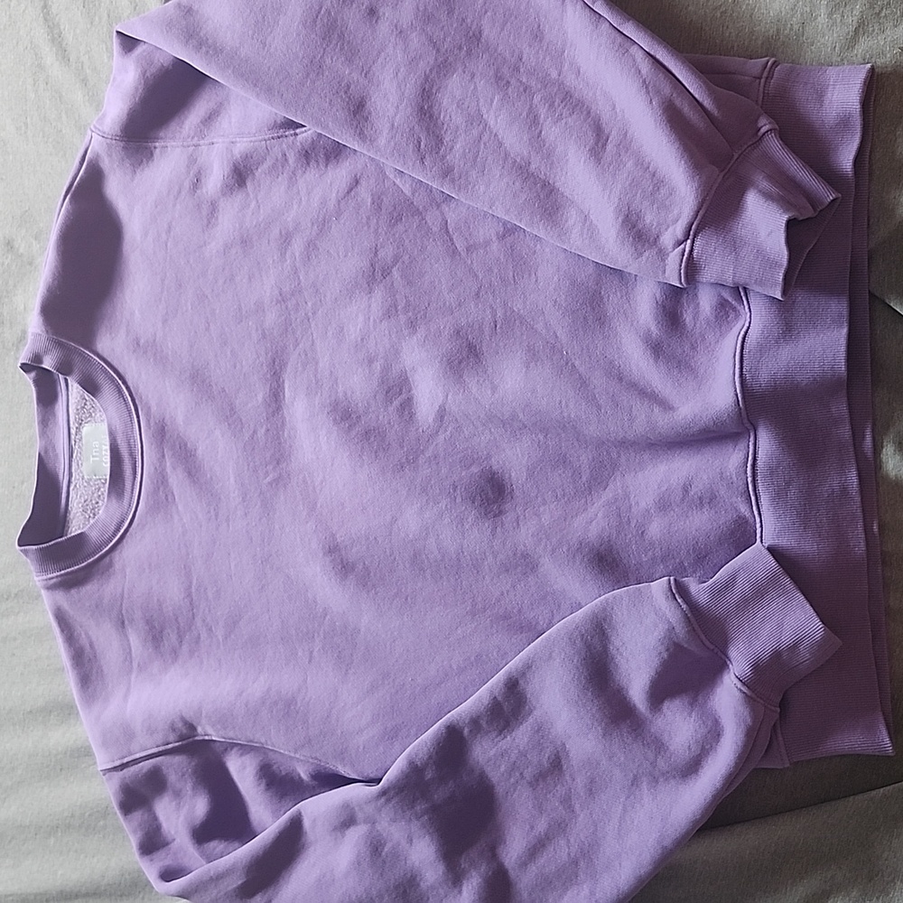 TNA Purple Crewneck Sweatshirt